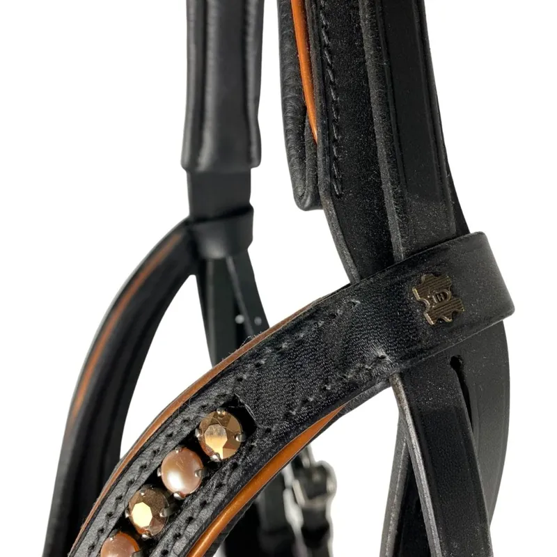 Dobert Classic Double Bridle Crystal Full-2